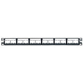 Panduit® CPPL24WBLY Mini-Com Modular Faceplate Patch Panels